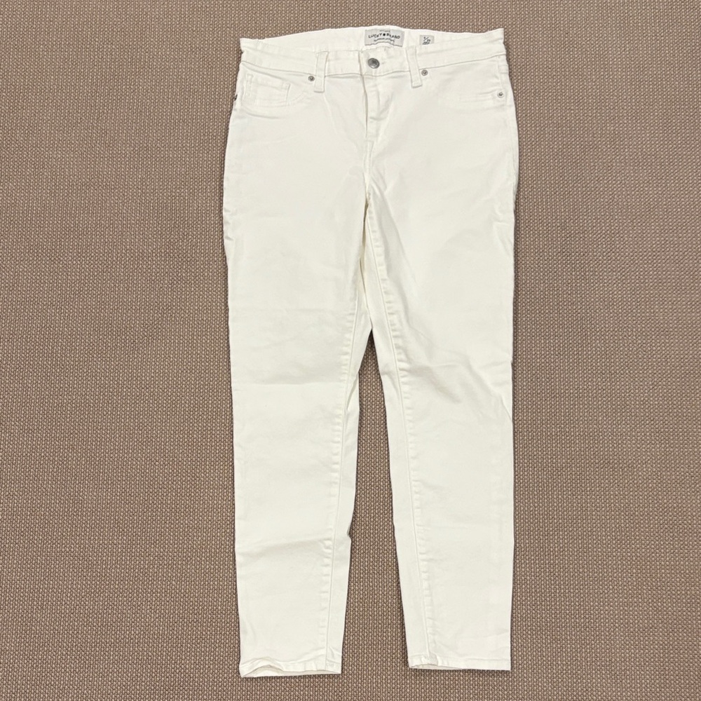 Lucky Brand Women's Cream Skinny Jeans